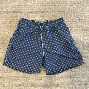 Hackett Art Deco Volley Swim Trunks L